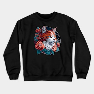 Cat Breed - Turkish Van Cat Crewneck Sweatshirt